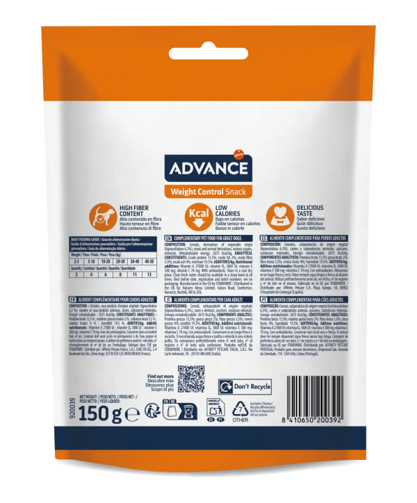 ADVANCE狗狗體重控制小食150g