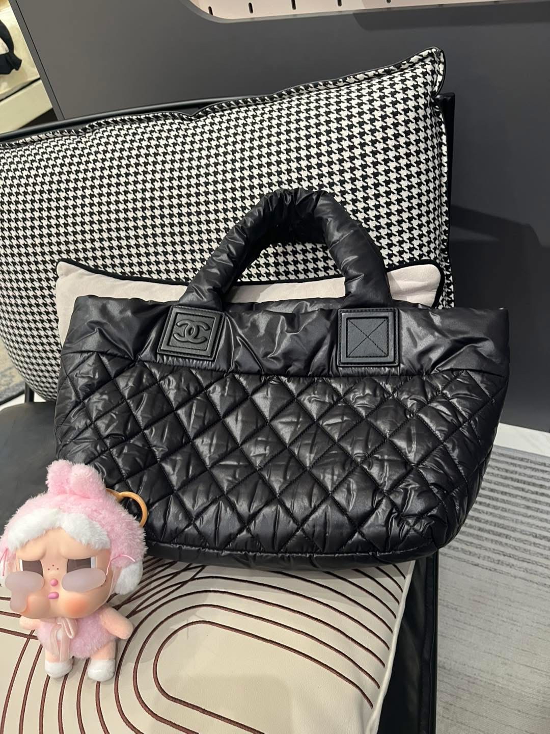 Chanel coco cocoon small tote bag ,100%Authentic,98%new ✅hologram✅塵袋