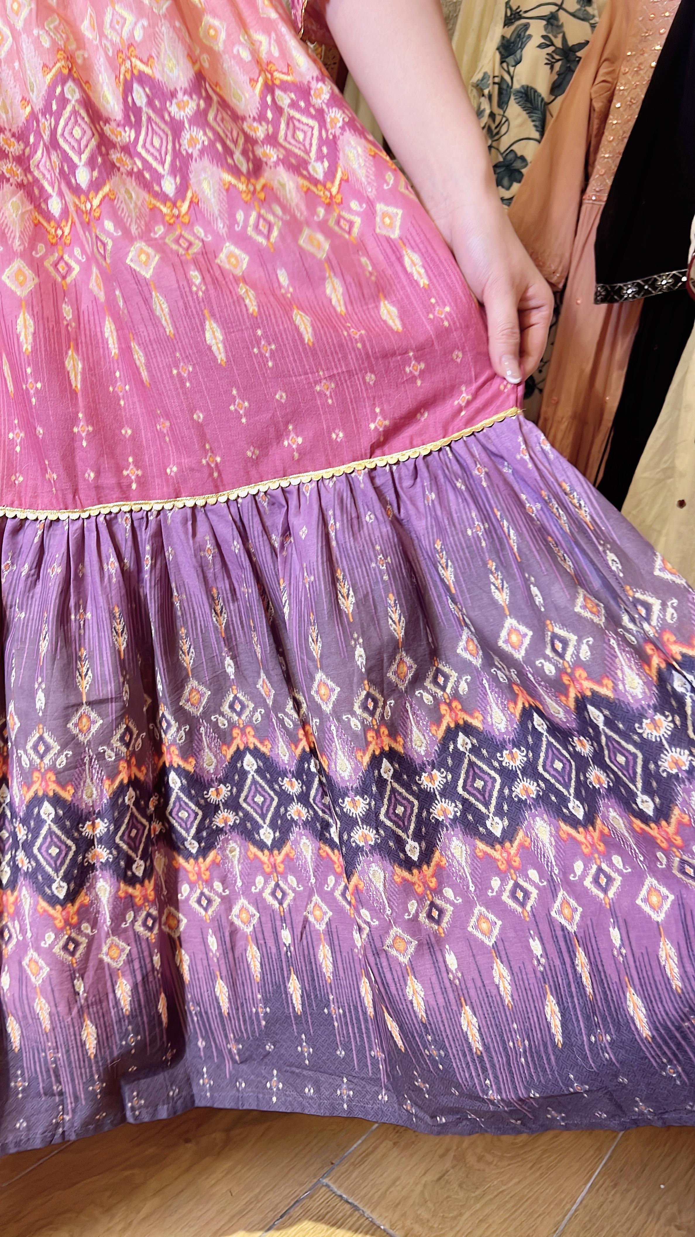 Sakura Pink x Purple Gradient OP 50"  #003