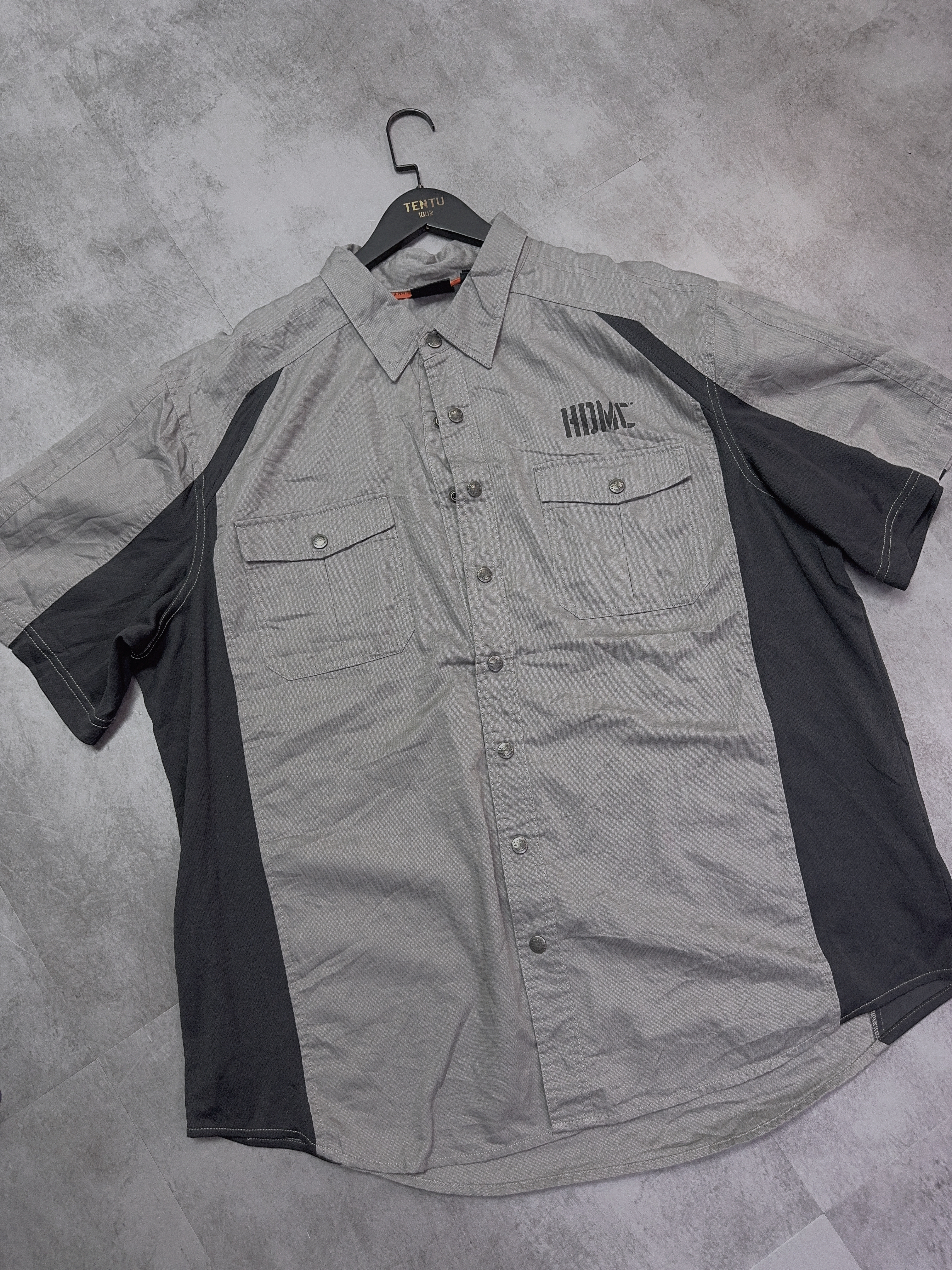 Grey Harley-Davidson  -XXXL