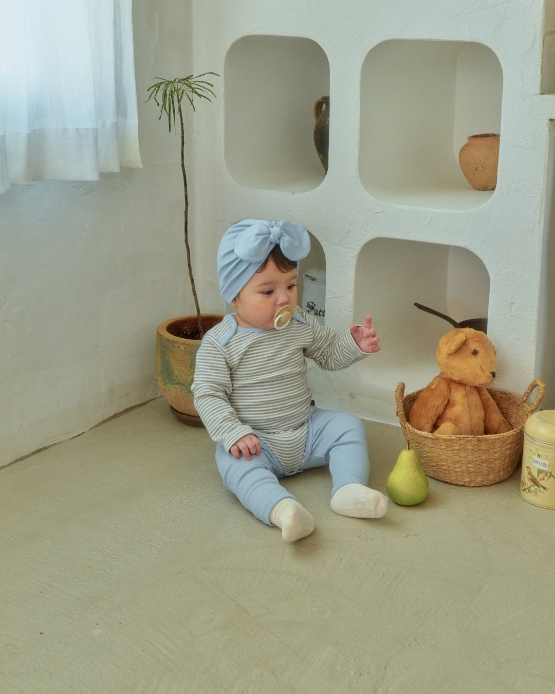 🇰🇷Oottbebe suit set (不連帽）