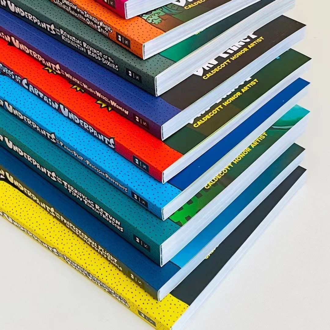 Captain Underpants Color Collection 14 Books 內褲超人彩繪 點讀版