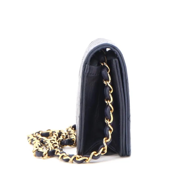 Chanel Matelasse Coco Mark Single Full Flap Single Chain Shoulder Bag