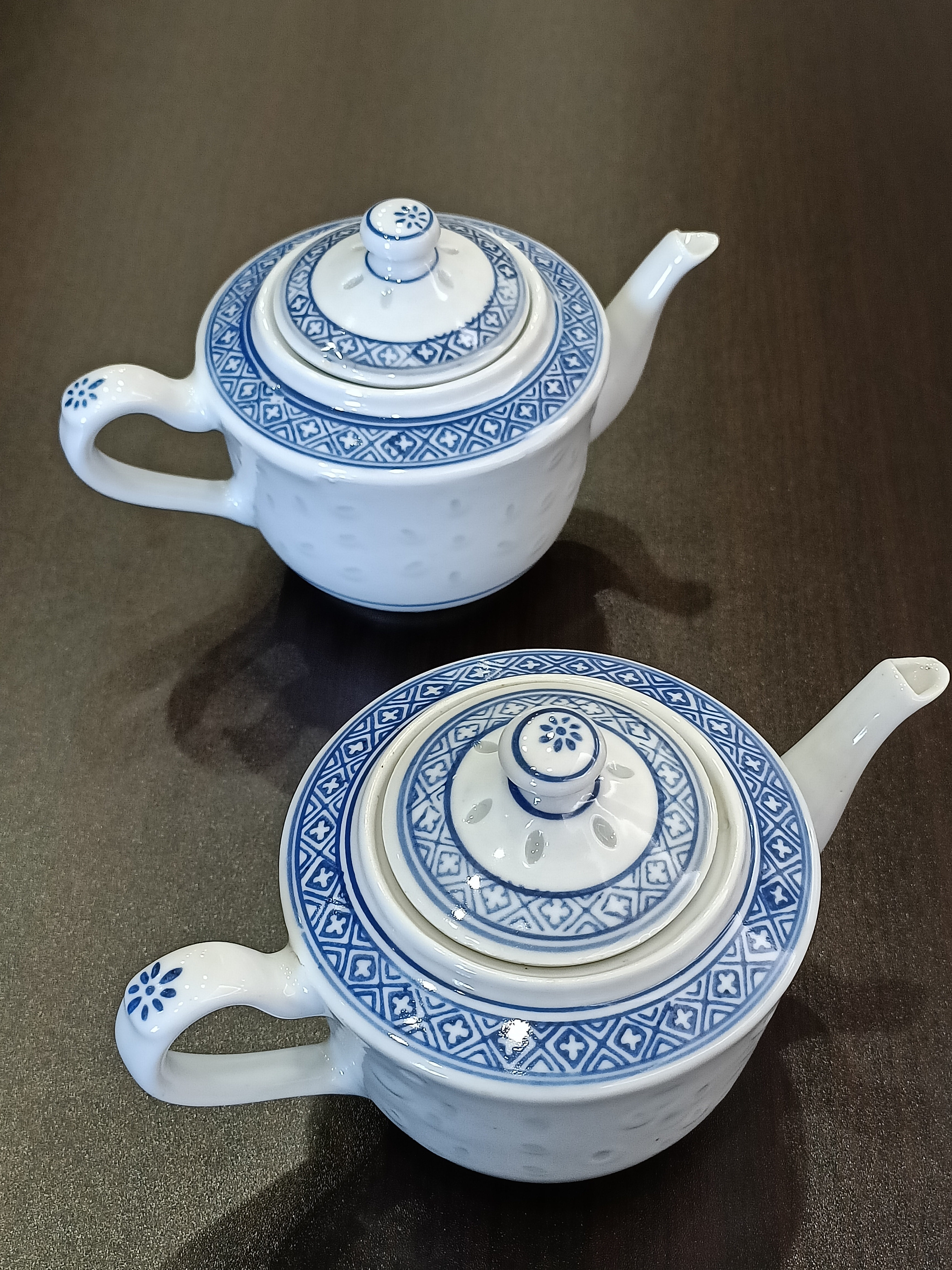 43-青花瓷茶壺~老瓷<有需要請聯絡我們 852-6329 6186>