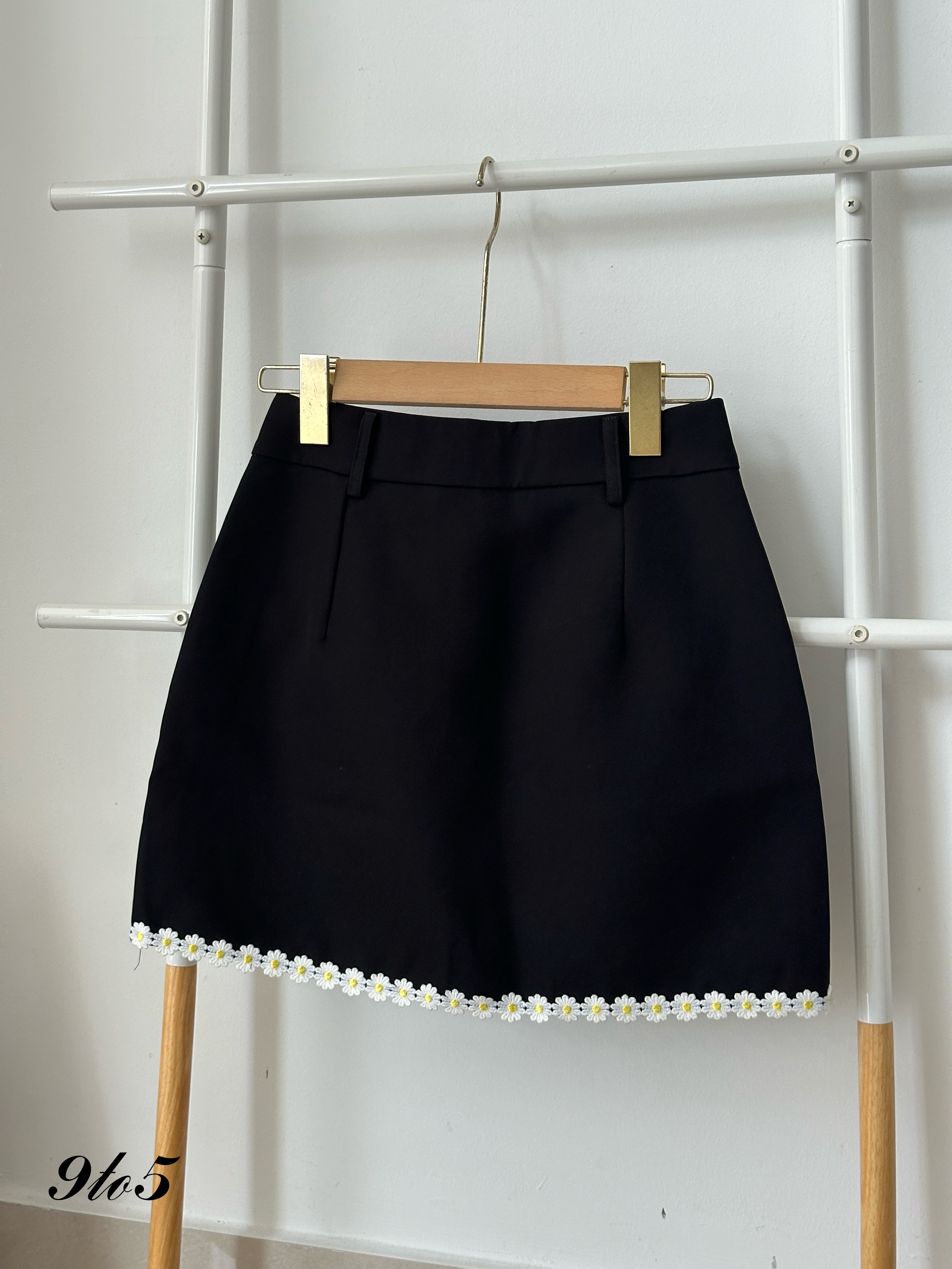 S1808 A Line Daisy Skirt - 3 Colors 