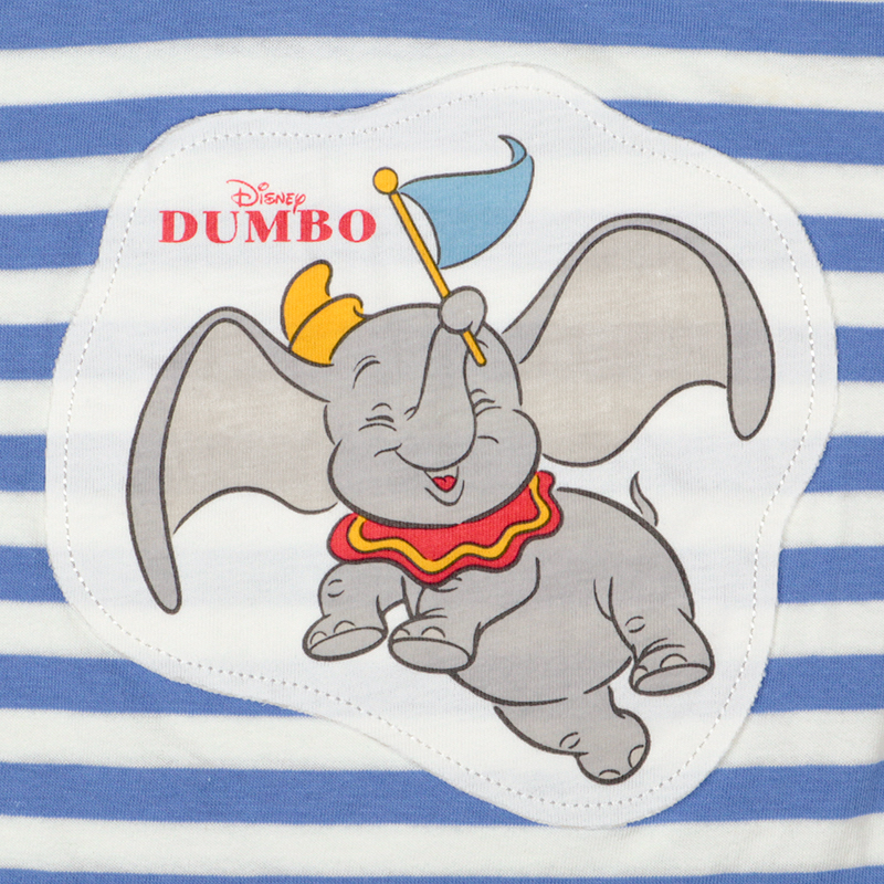 🇯🇵預訂 日本直送🇯🇵Dumbo小飛象貼花條紋短袖T恤