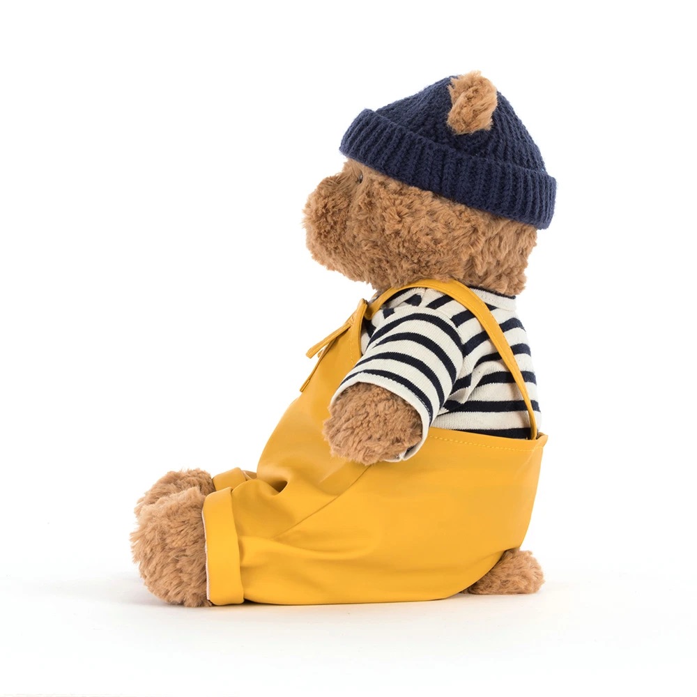 【出海啦！】Jellycat Bartholomew Bear Seafarer Outfit 水手服套裝熊仔 - 經典條紋衫+水手帽