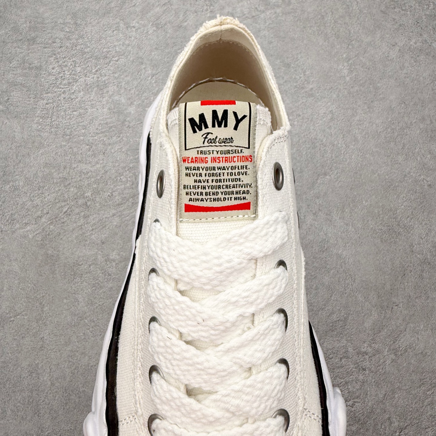 Maison Mihara Yasuhiro MMY Peterson OG Sole Canvas Low-top Sneaker