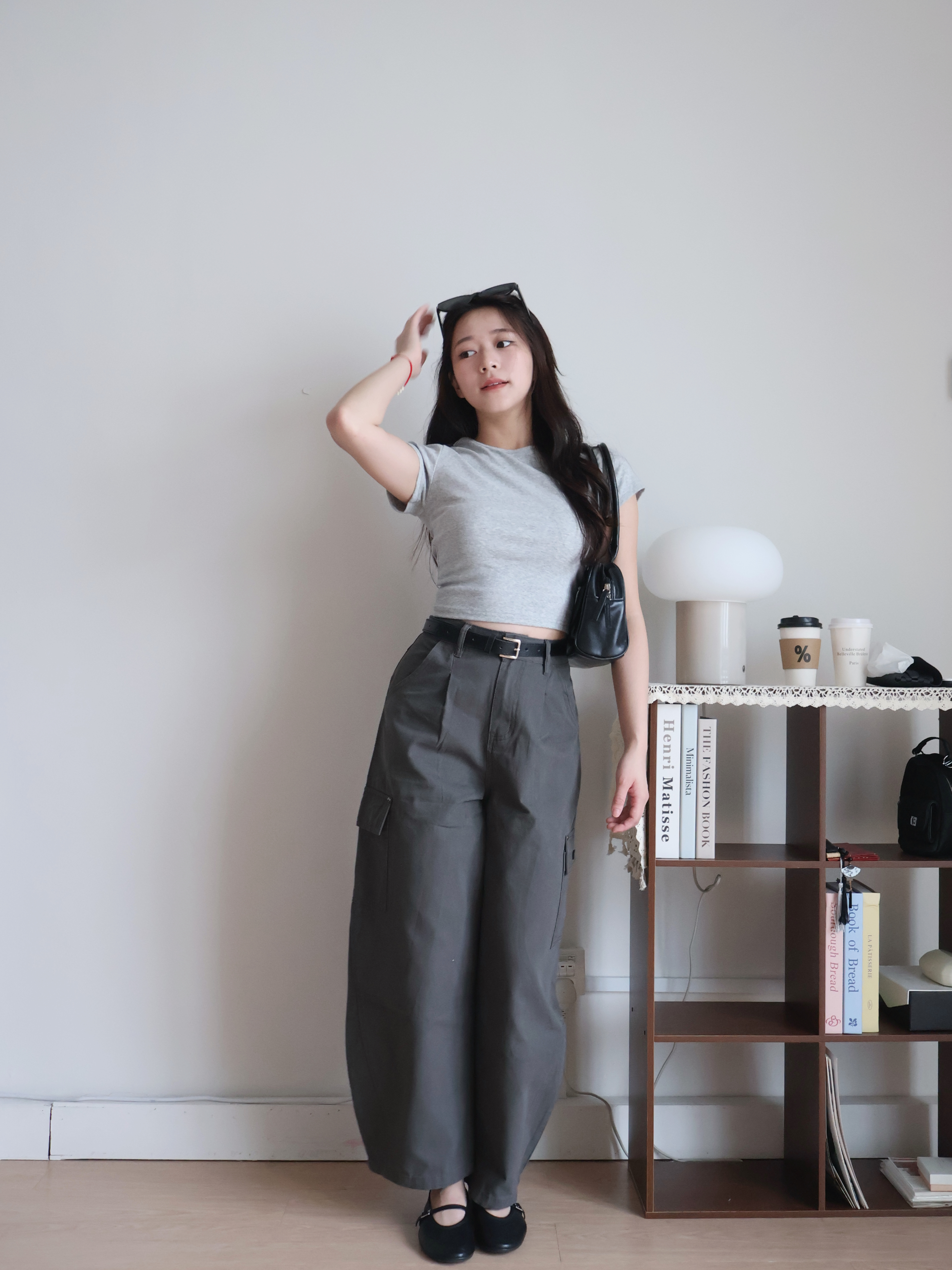 Heidi Barrel Jeans | Grey