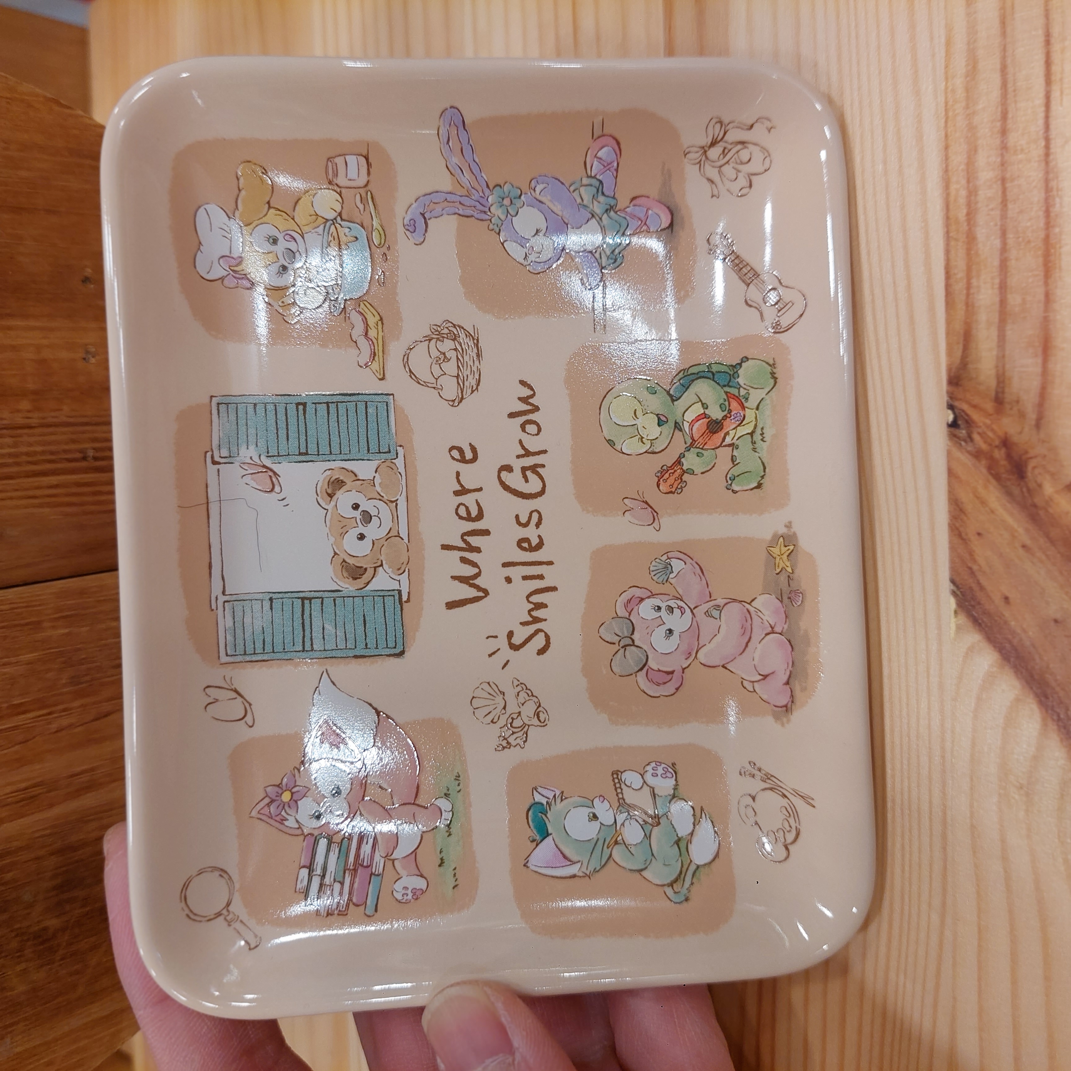 Disney Sea 限定 Duffy 系列 陶瓷碟仔 食品碟 Autumn Storybook