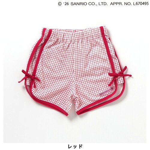 🆕【⭐訂購⭐】🇯🇵日本直送🌀#Sanrio 格紋 心形口袋 可愛刺繡 短褲［4款選］🌀 [ELDA-0264][260529]