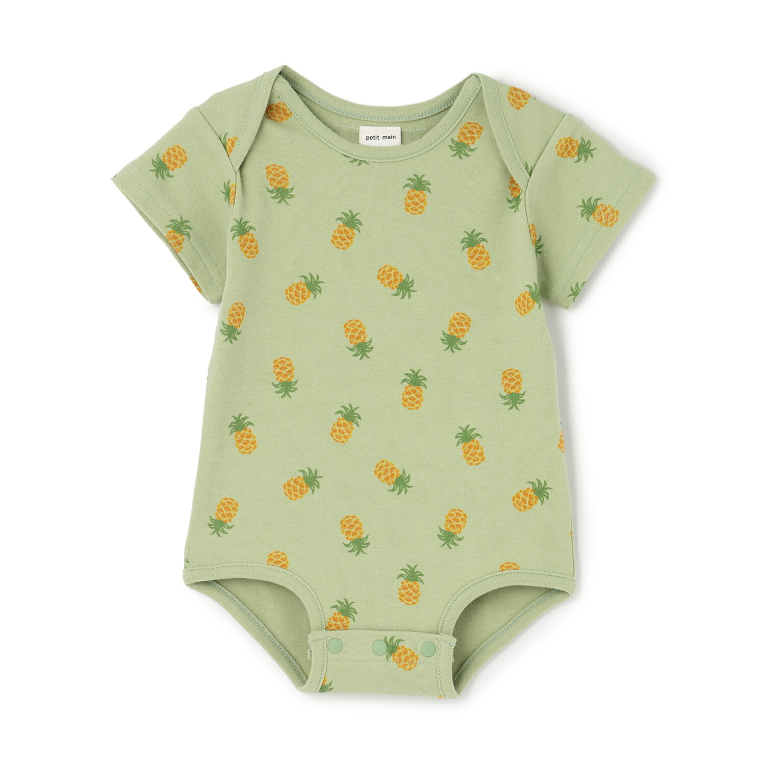 🇯🇵預訂 日本直送🇯🇵Petit Main六色印花通花短袖包屁衣