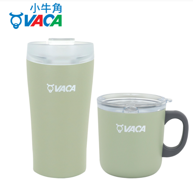 VSS203GY/0.5L耳杯+0.35L直身杯 (灰色)