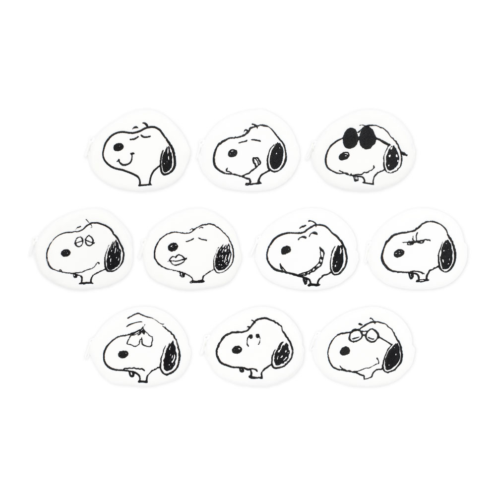 <隨機發貨>SNOOPY 臉部造型小包 (單個)