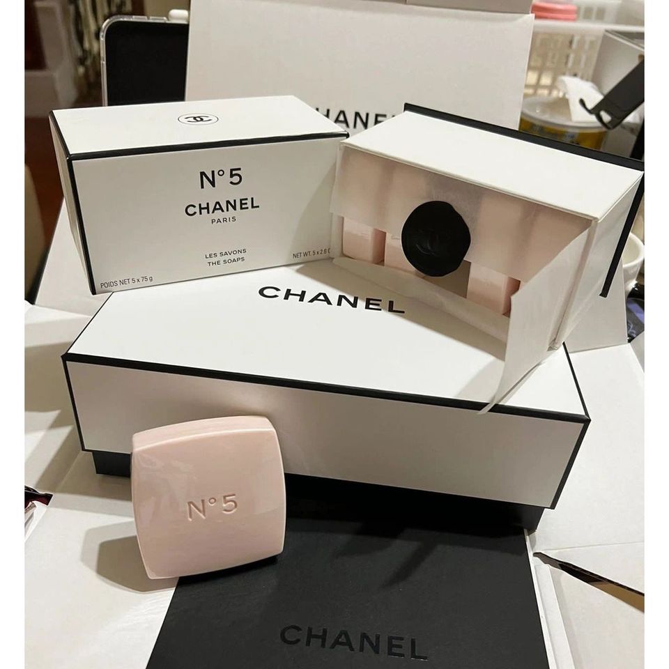 CHANEL2022限定N5五號香水皂潤膚沐浴香皂5×75g套裝｜訂貨2星期| NFL