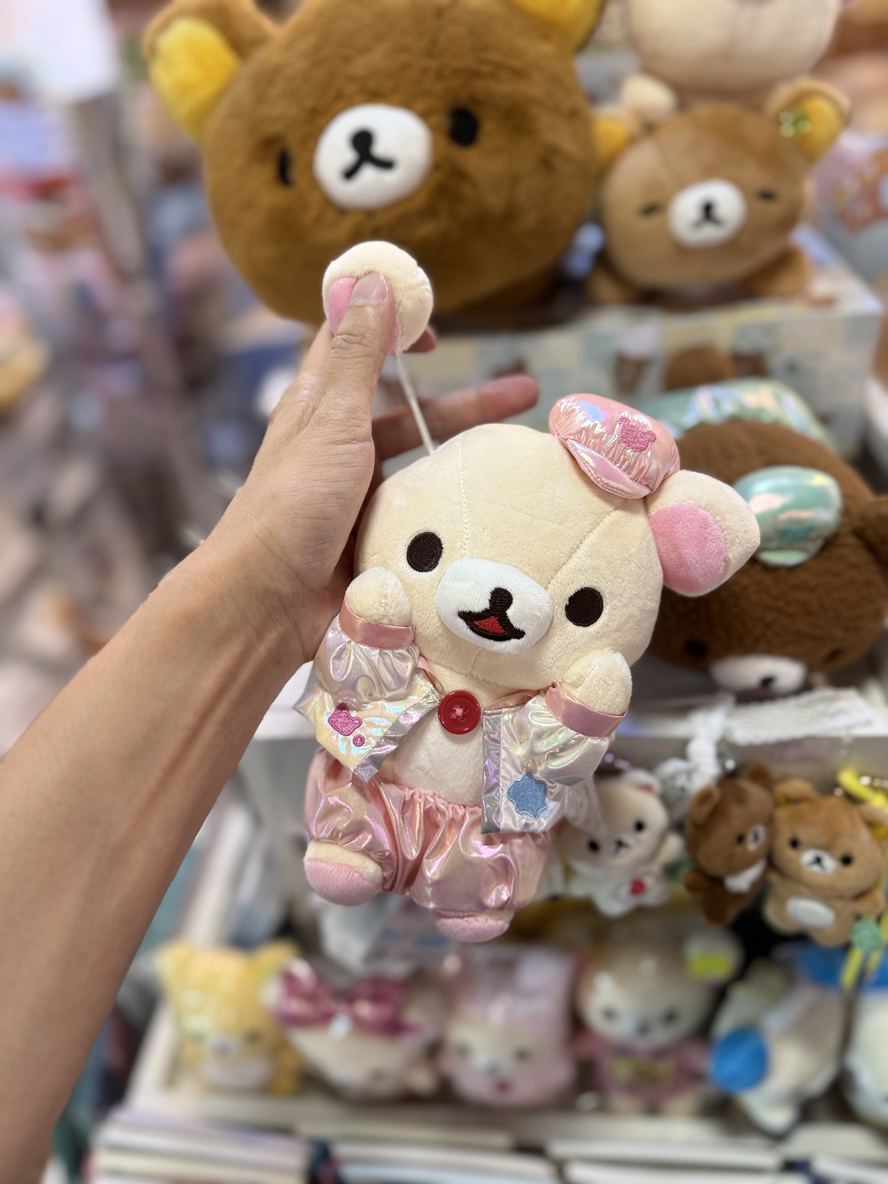《現貨》全新rilakkuma 實驗室系列公仔 （耳仔可拉（小熊帽子可拉））