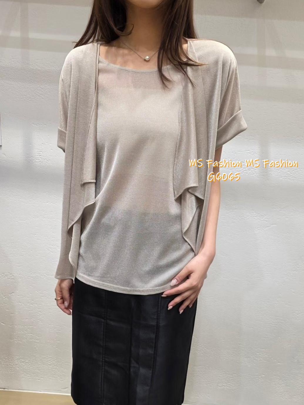 G6065 韓國🇰🇷假兩件top