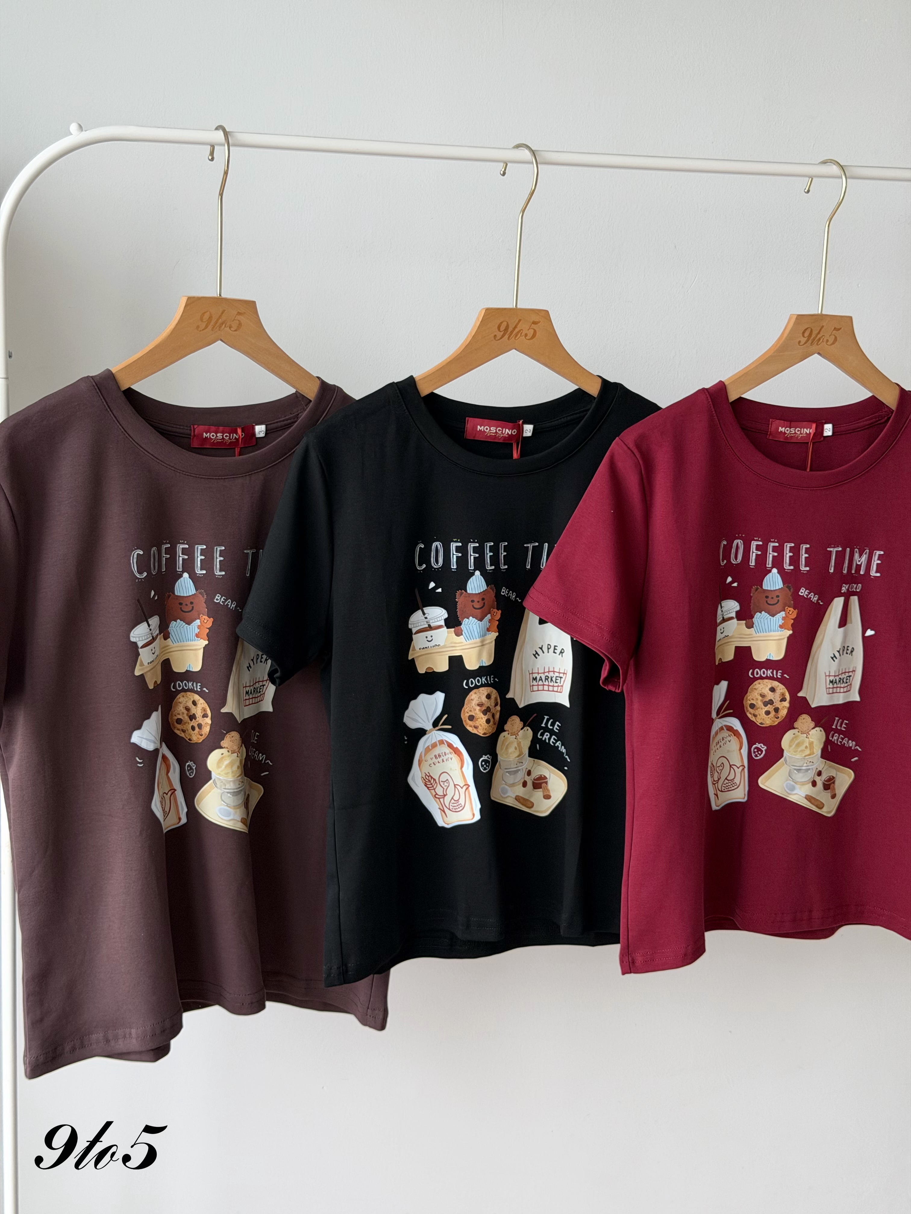T4521 Short Sleeve Printed Tee - 6 Colors 