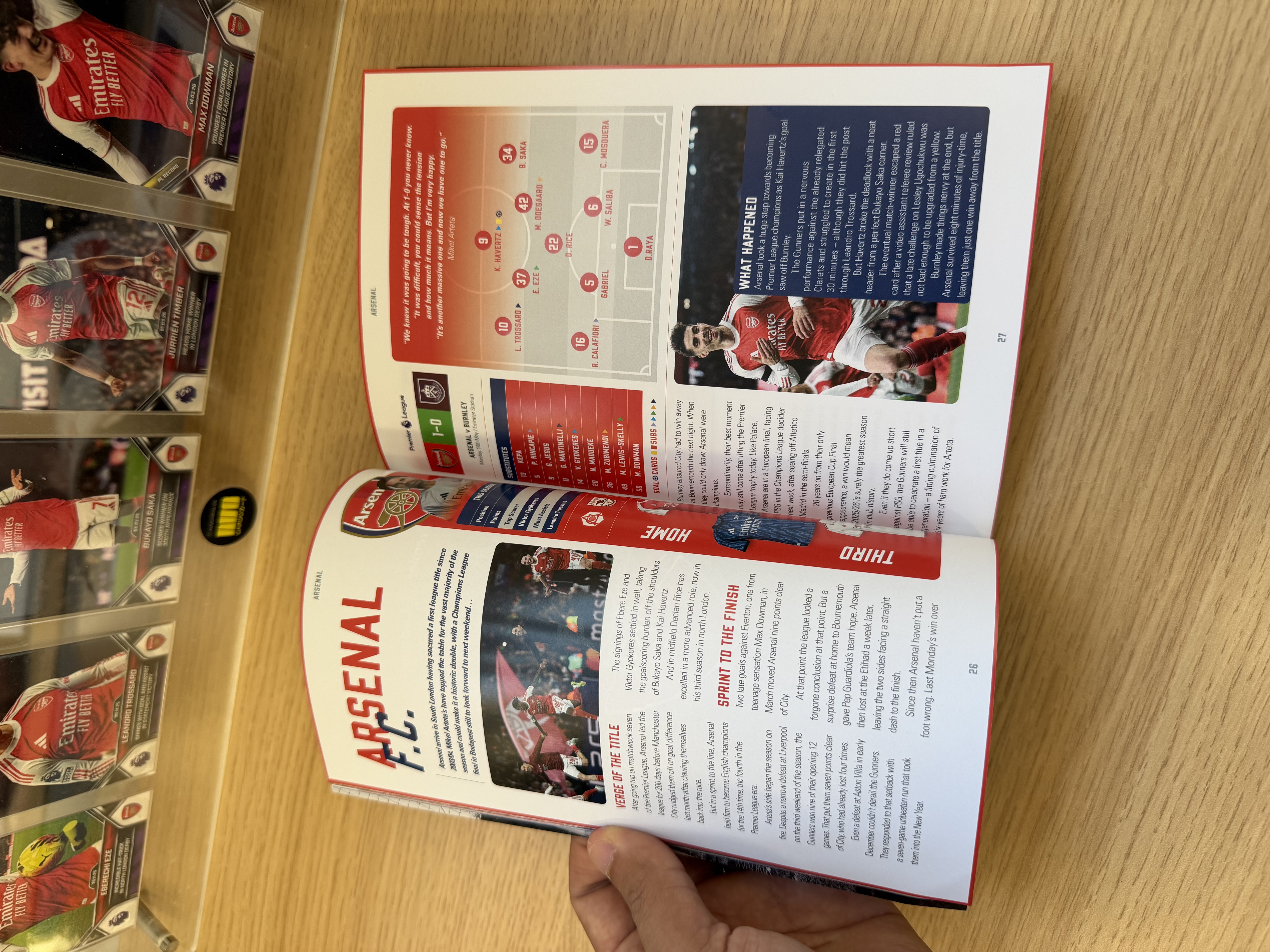 Arsenal 英超捧盃日煞科作客 Crystal Palace 2025/26 官方場刊｜英超冠軍捧盃日