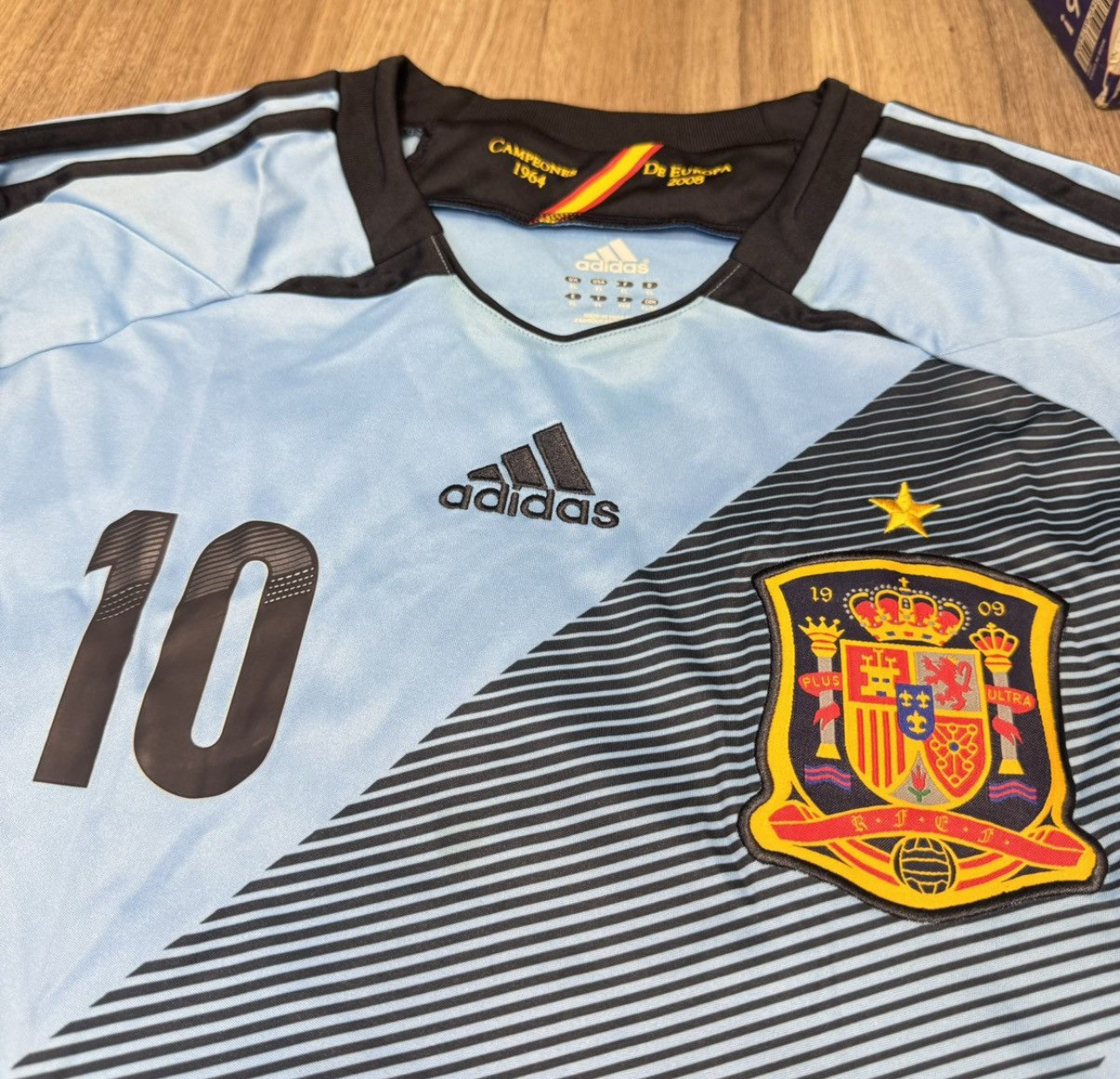 Spain 12/14 away shirt  #10 Fabregas