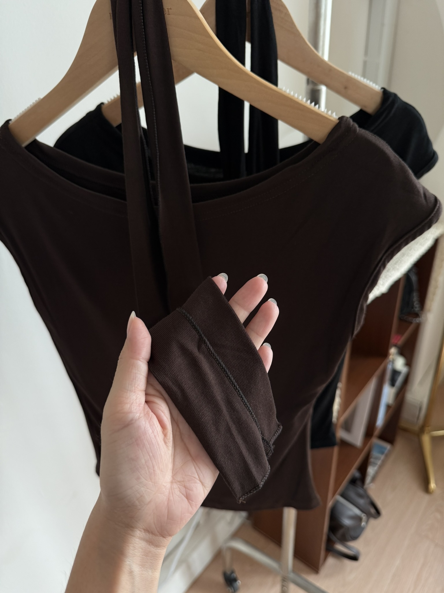 Hazel Cropped Top | Brown