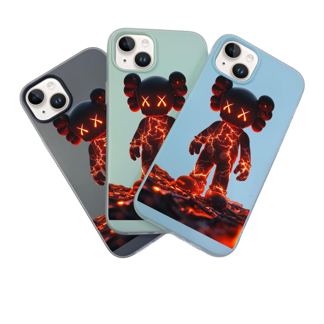 JELLY CASE PHONE FOR IPHONE - DESIGN KAWS B