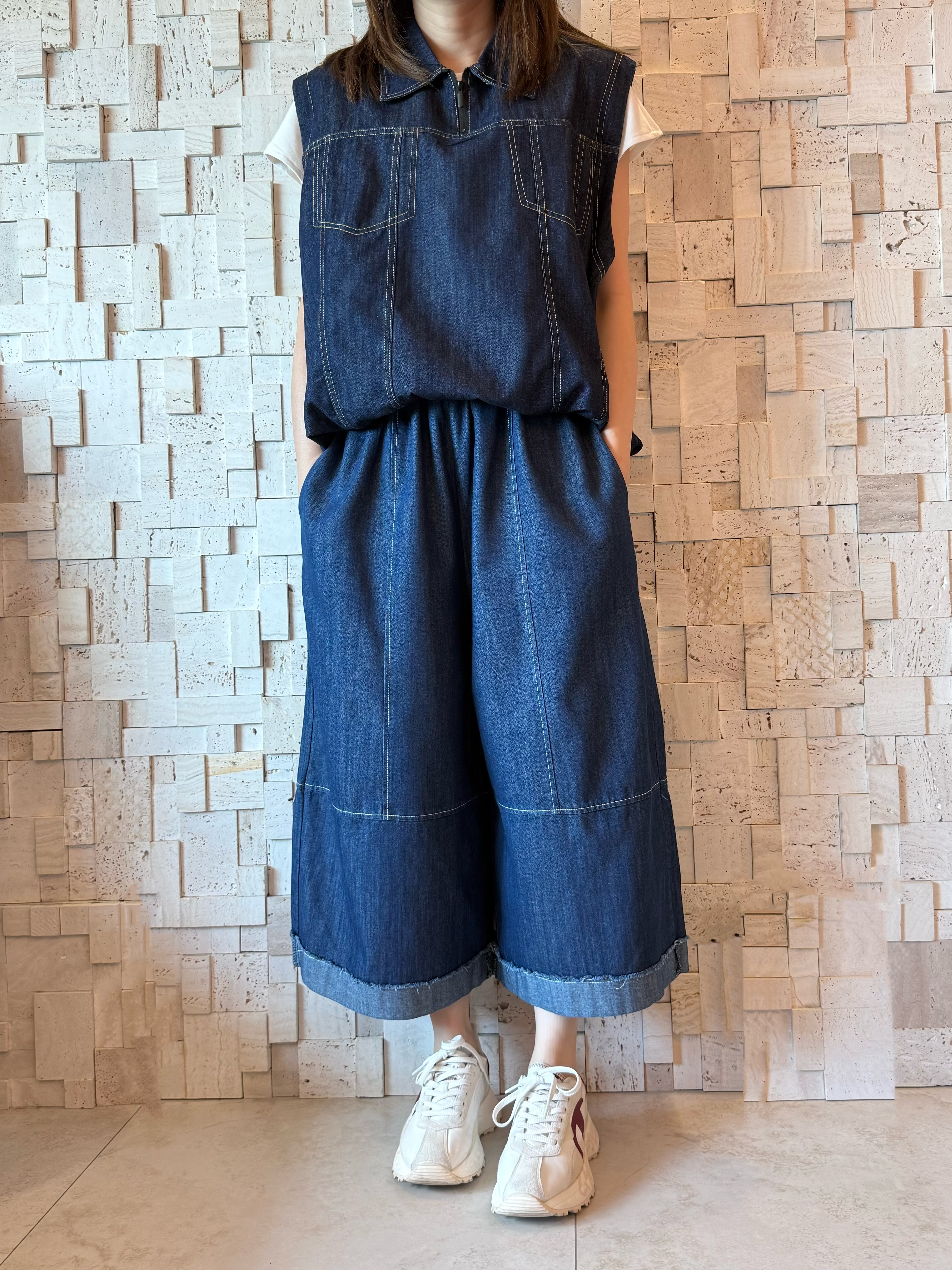 #2111 牛仔布工裝背心🔥