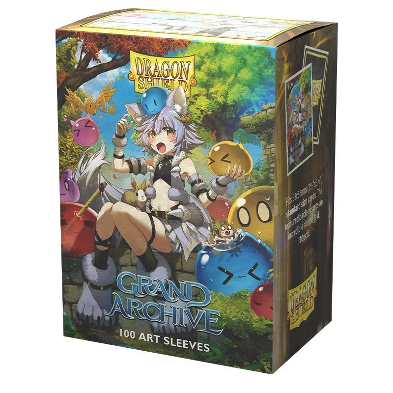 卡套 Dragon Shield Grand Archive Silvie Slime Sovereign Matte Dual Art Sleeves 100