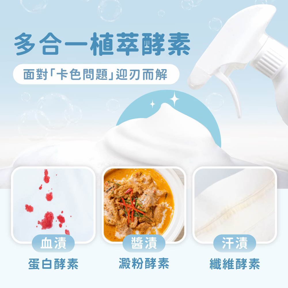 Mamayo台灣製衣物去漬噴霧-幼兒專用400ml