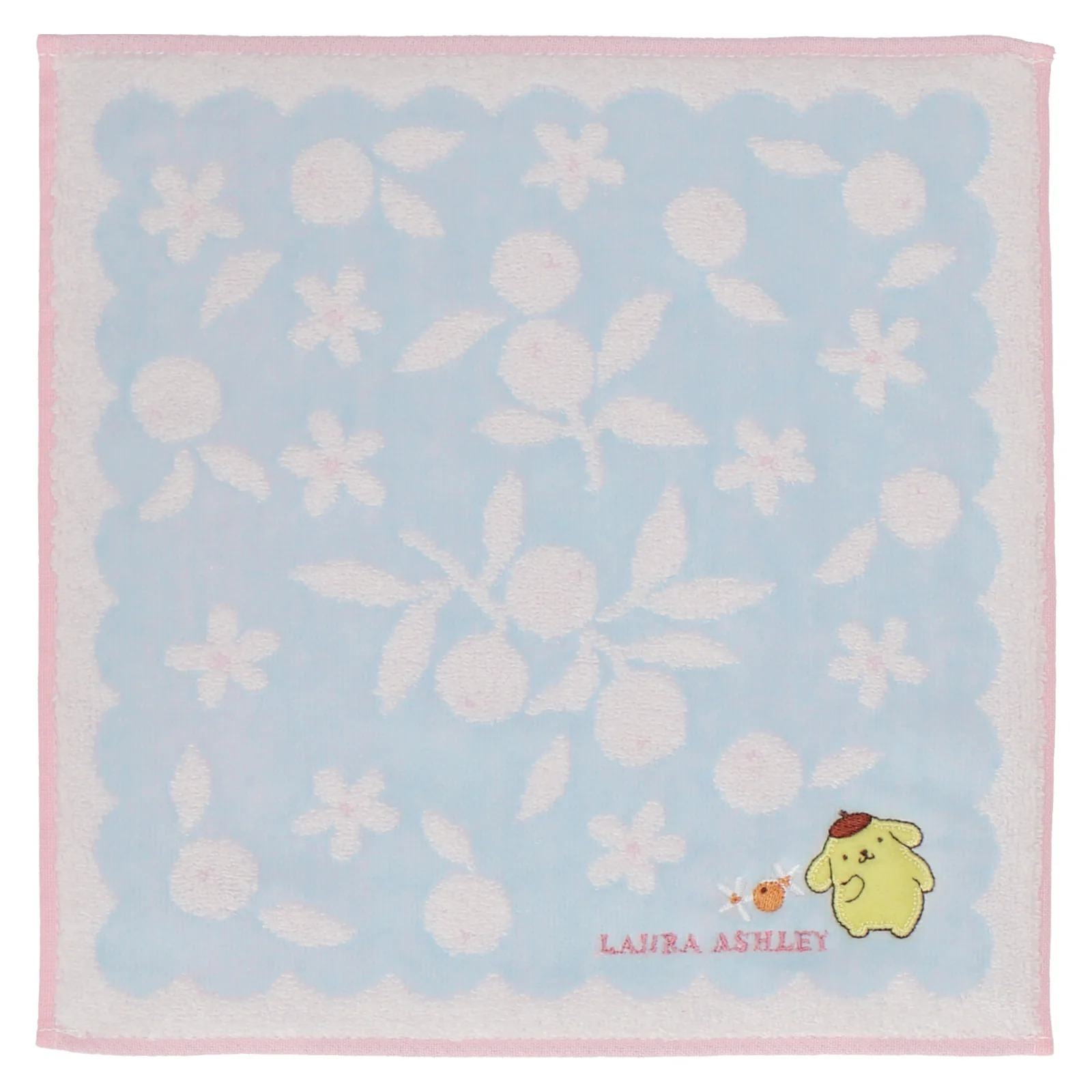 🎀【預訂】Laura Ashley x Sanrio Pompompurin 迷你毛巾 - A