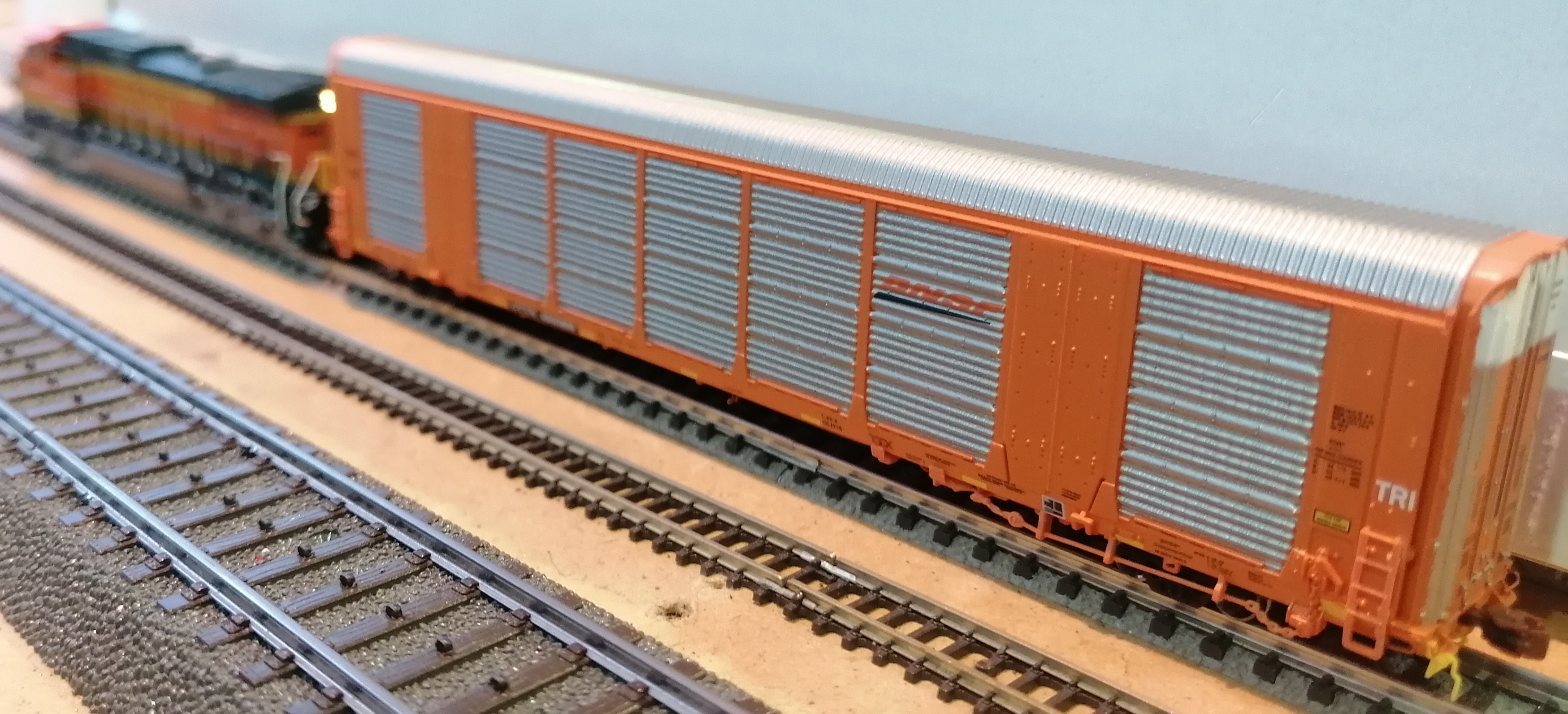  N Scale Gunderson Multi-Max Autorack Scaletrains 