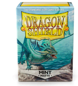 [Original] Dragon Shield Card Sleeves Matte Standard Size (100 pcs) -MINT