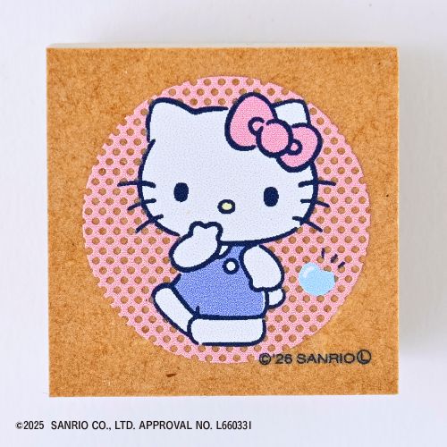 現貨｜Sanrio Hello Kitty 日本製 Beverly 木製 印章 印仔 (TSW-202)