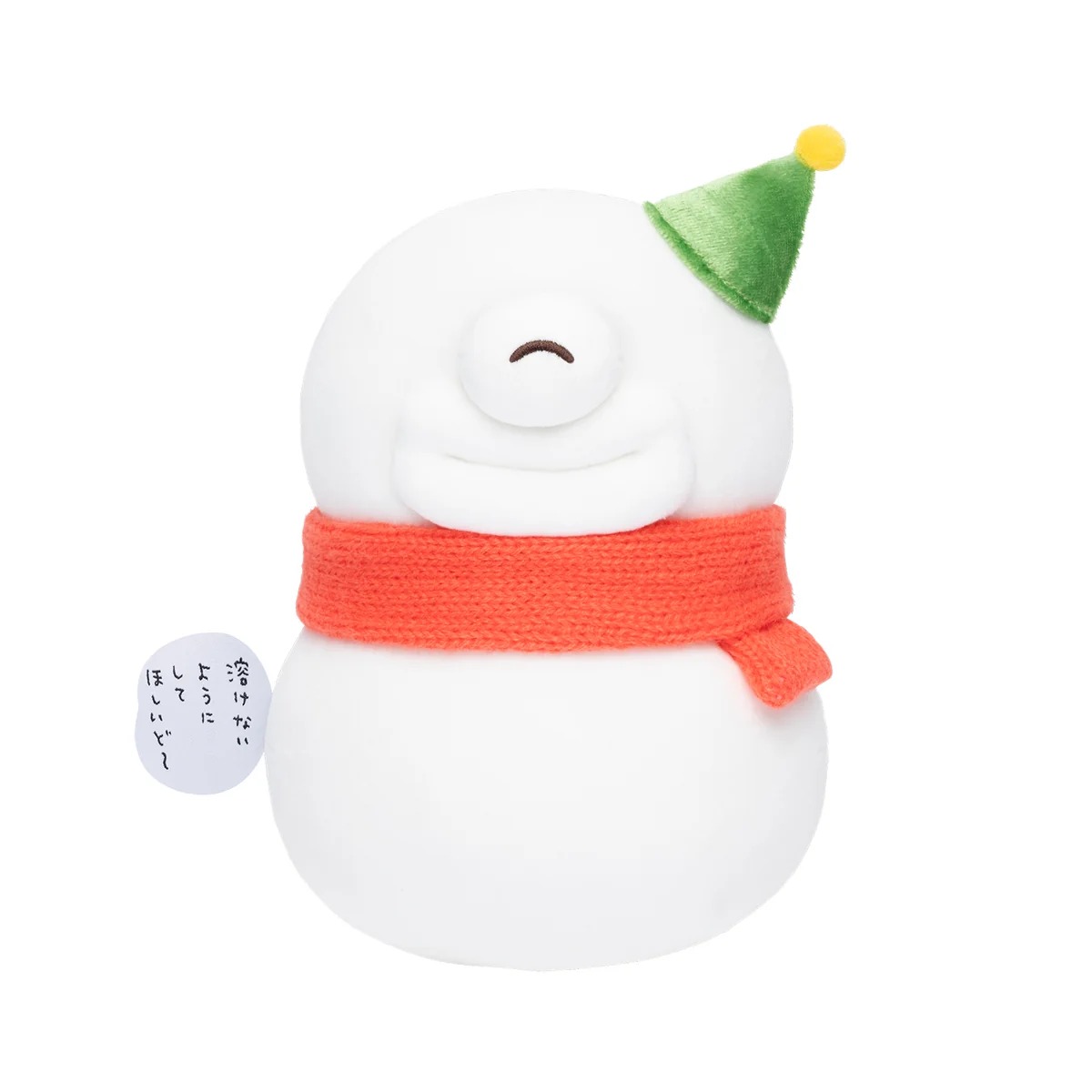 Chiikawa Ode 雪人造型毛絨公仔