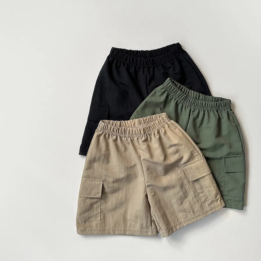 🇰🇷 Whitesketchbook | 側口袋五分工作褲 3色