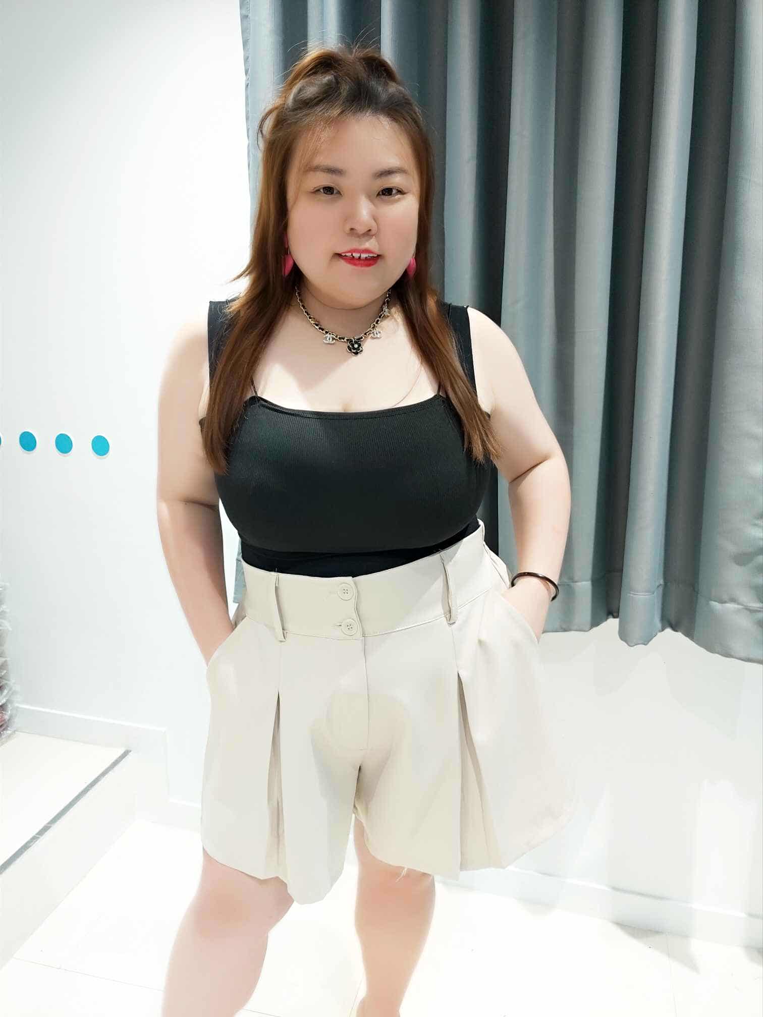 DOC10 前开叉设计短裤