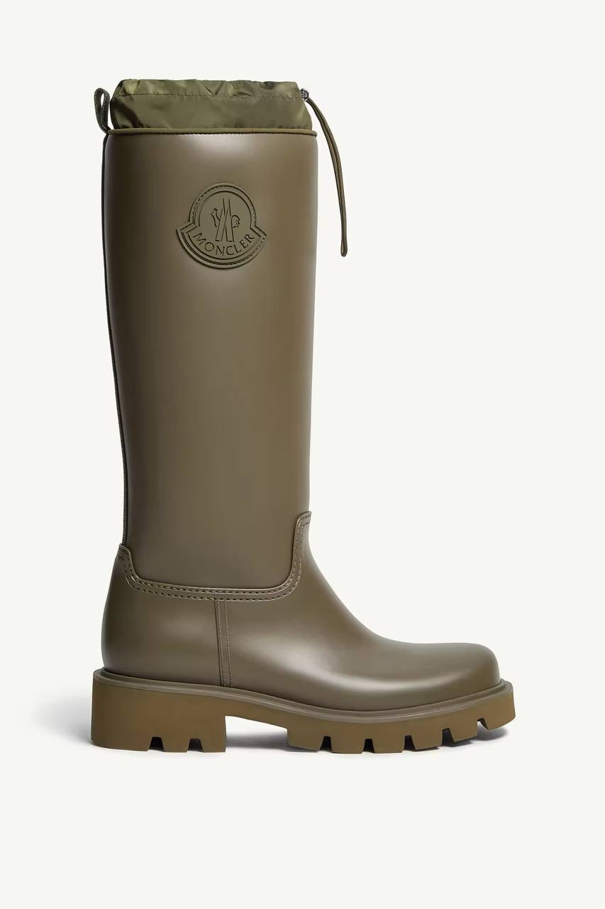 訂定雨靴迎接雨季🌧️熱賣色補碼  優惠價‼️訂貨📮Moncler 可束繩長款雨靴 Size 36/37/38/39  Color: Olive Green