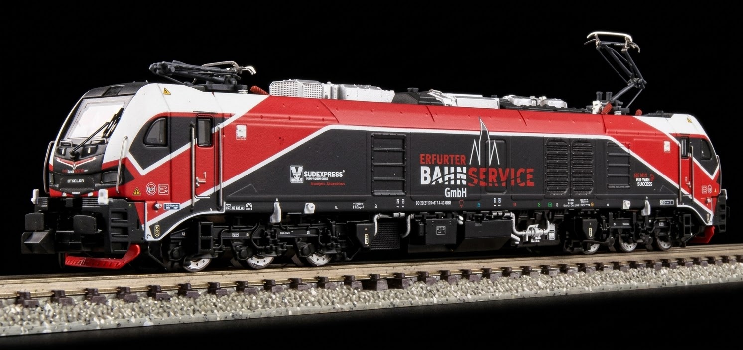 Sudexpress N比例 STADLER EuroDual locomotive BR 159 of the BahnService DCC Digital 數碼音效
