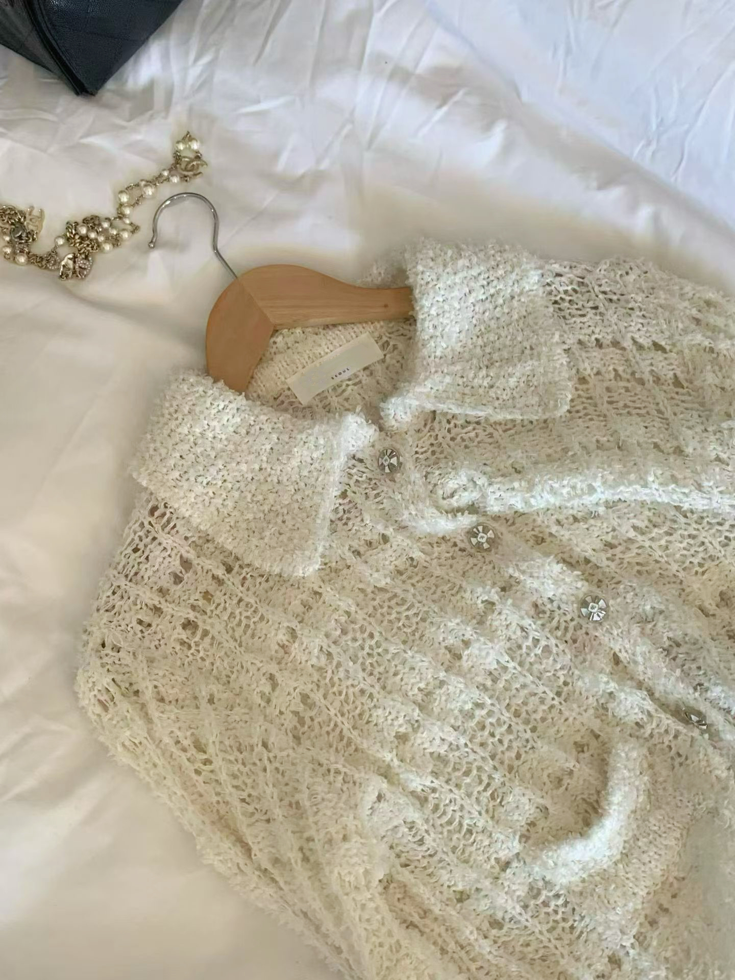 Lovely open-knitted cardi