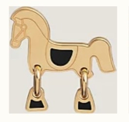 Hermes 全新🆕 13 mm雙面皮帶 + 黑色馬仔可郁腳仔 Tornade 圖案組成皮帶鍍金扣