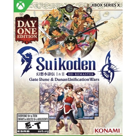 (🔥NEW RELEASE🔥) Suikoden I & II HD Remaster Gate Rune and Dunan Unification Wars Full Game (Xbox One & Xbox Series X/S)