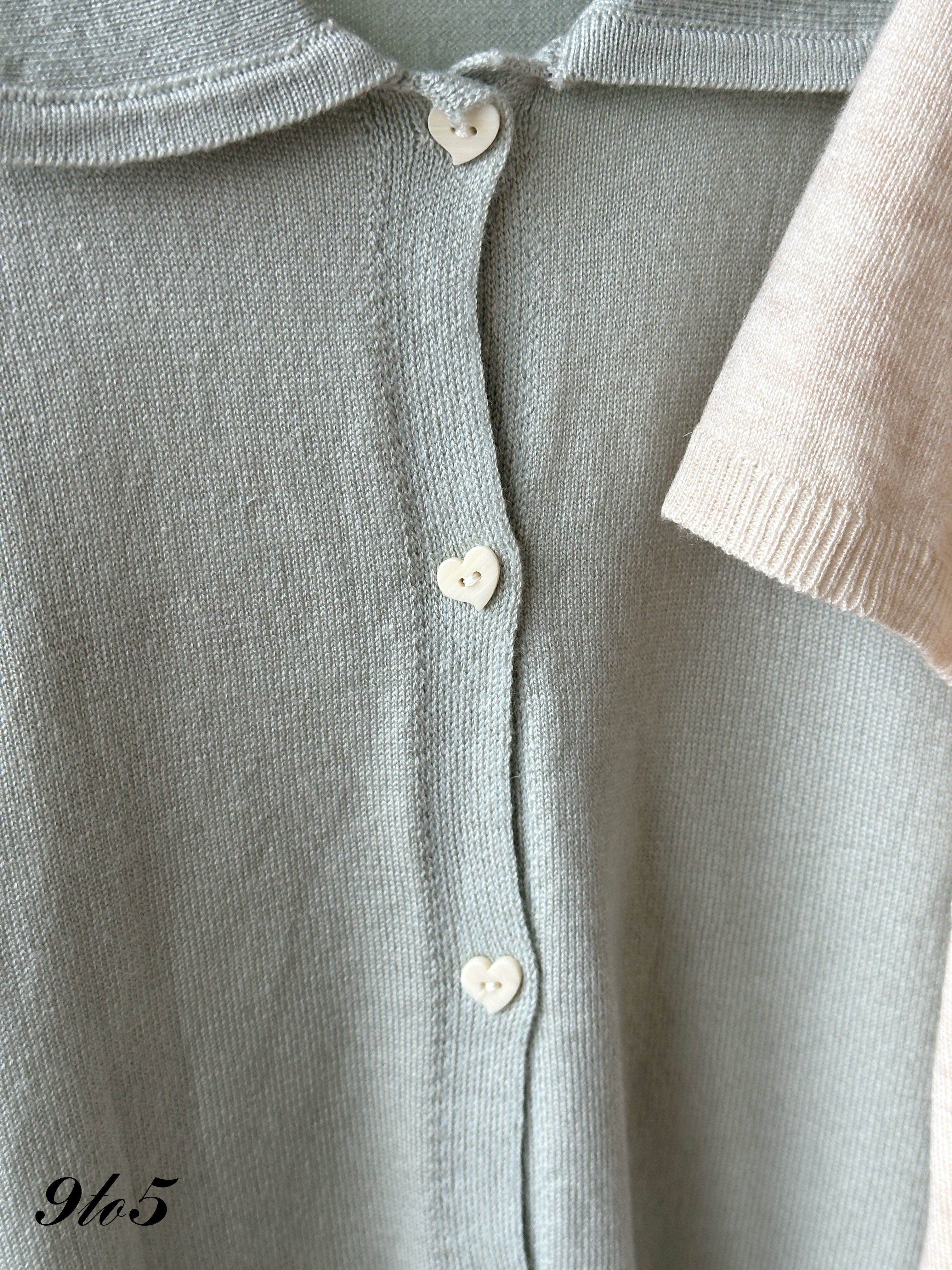 T4404 Peter Pan Collar Knit Top - 5 Colors 