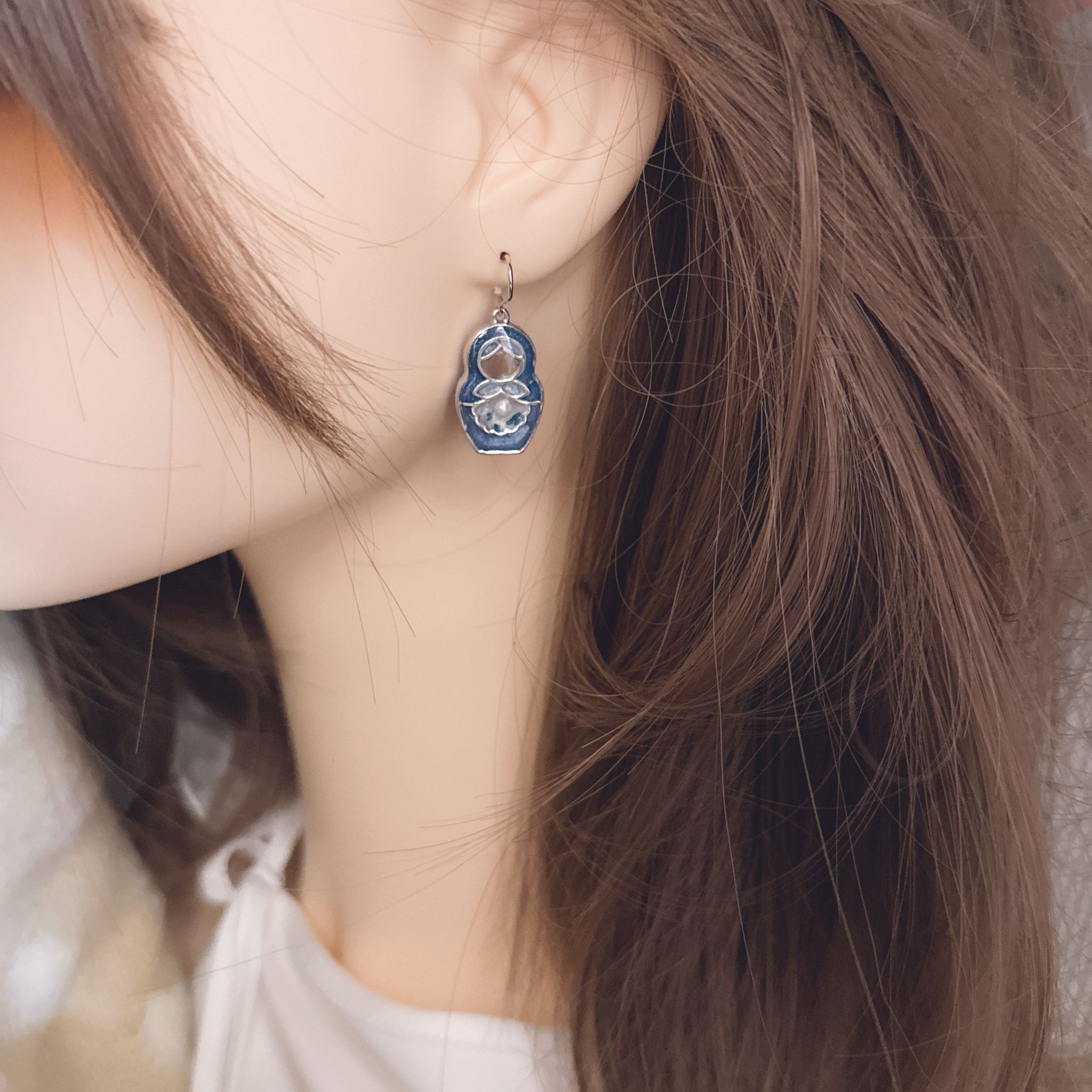 俄羅斯花花 絲絨藍 小號