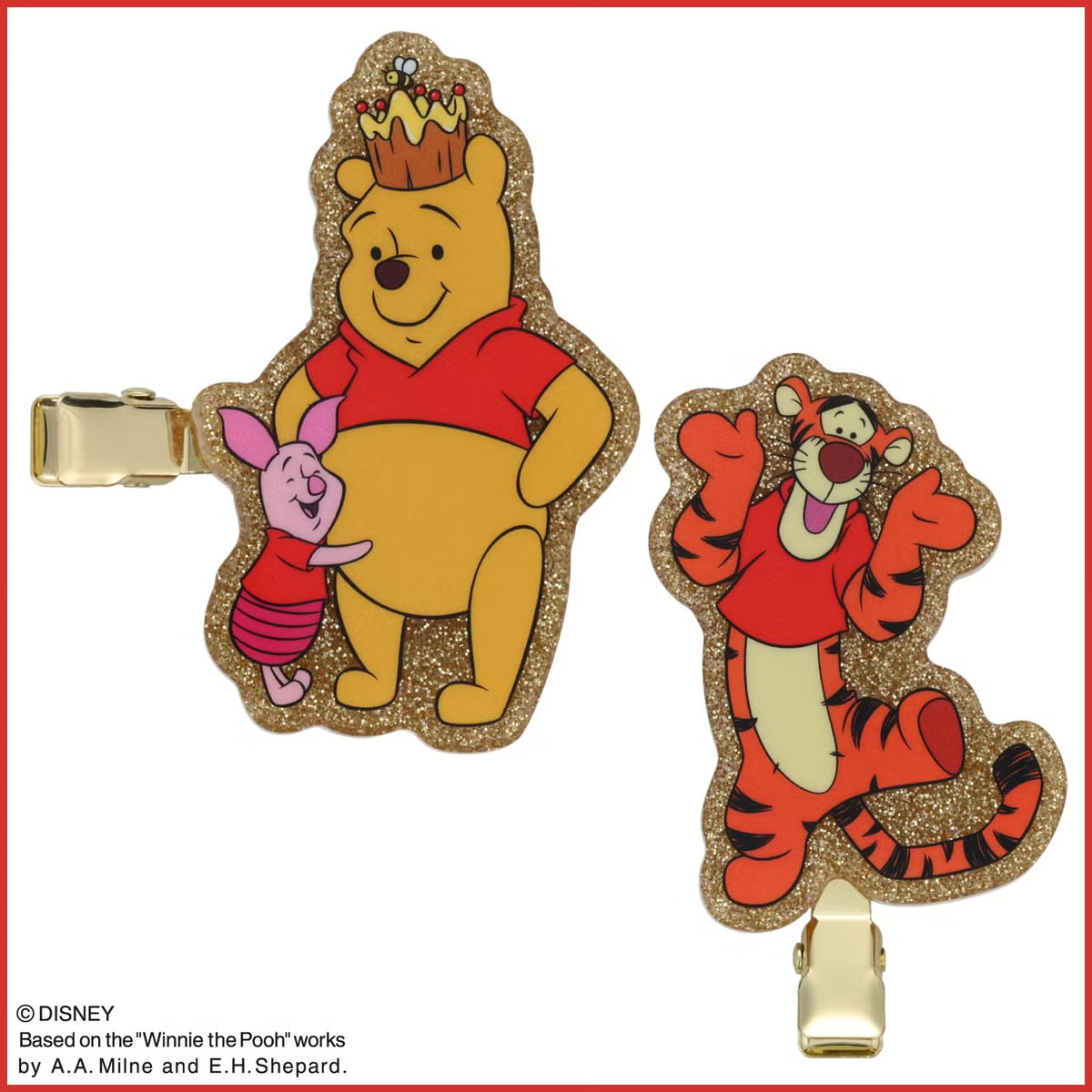 🌸 【預訂】Red Shirt Friends Series-Bangs Clips(隨機)