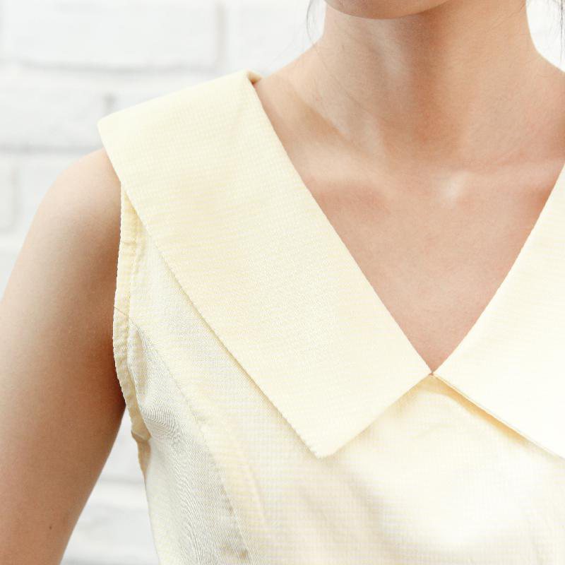 SOLD OUT - Chelsea Afternoon Houndstooth Vest Top -Size S(FM106)