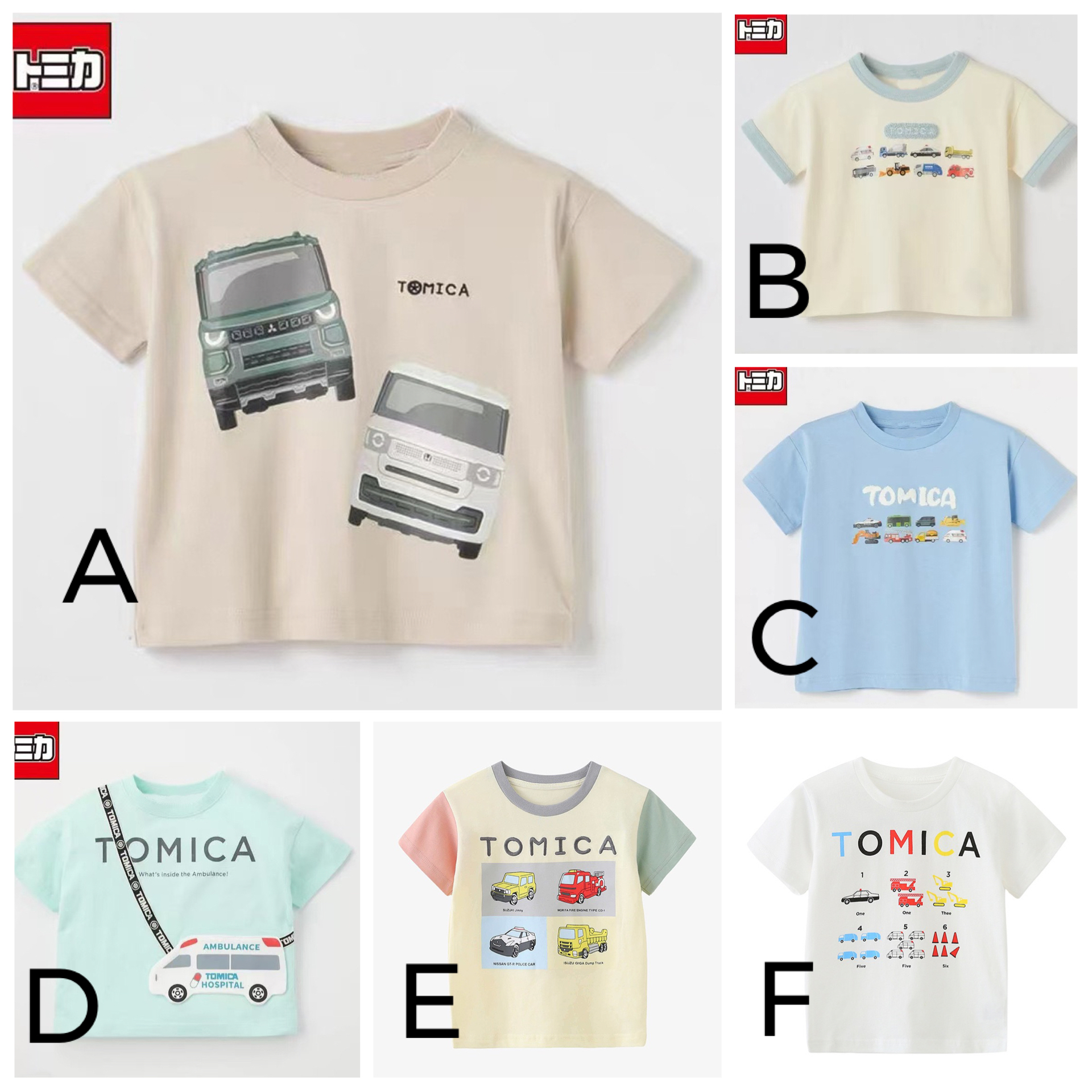 日本🇯🇵新款TOMICA印花圖案短袖Tee