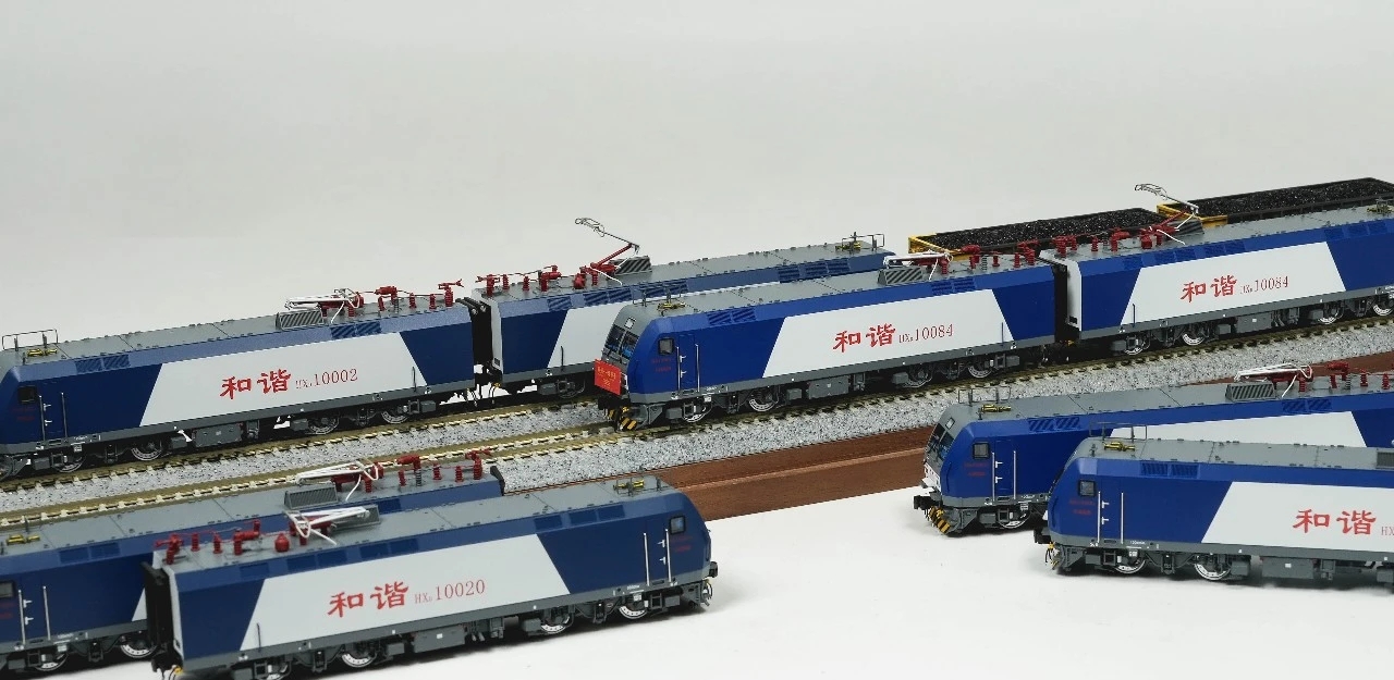 中國HXD1進口型重聯電力機車 長鳴N比