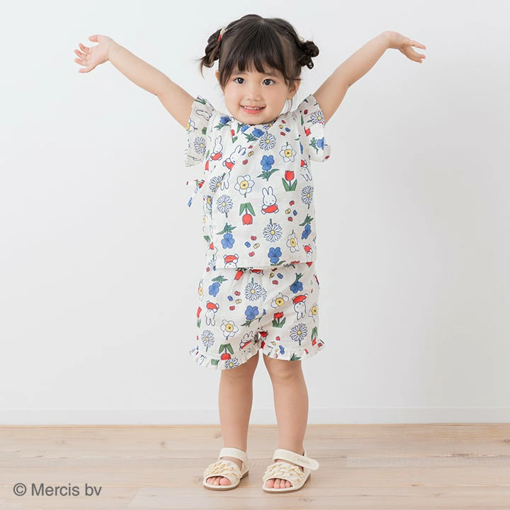 🆕【⭐訂購⭐】🇯🇵日本直送🌀#Miffy 荷葉邊甚平套裝🌀 [PLEA-0005] [260525]