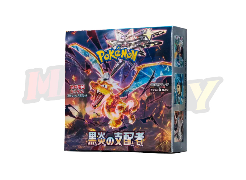 Pokemon Card Game Ruler of the Black Flame Booster Box Japanese Version SV3 #620025