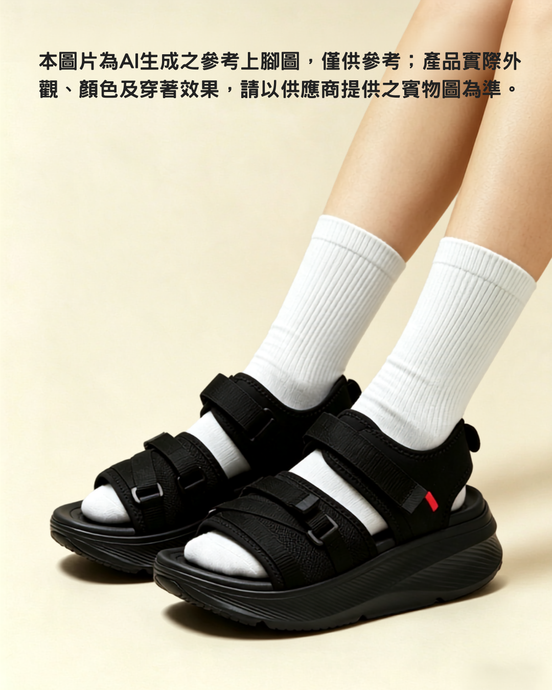 日本代購【 2026新商品 日本直送 ABC Mart ABC Select 系列 透氣網面 輕量厚底 波鞋涼鞋 / 運動涼鞋 Breathable Mesh Lightweight Platform Sneaker Sandals 】